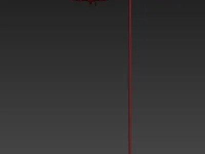  Bert Frank Floor Lamp by Romatti 3D model