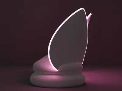 Lotus sofa 3D model