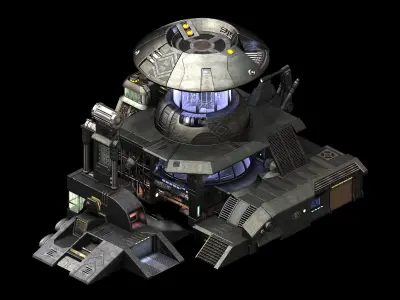 Titan - Small Base - Academy of Sciences 02 3D model