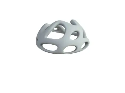 SciFi Cube Object No 44874 Low Poly Shape Low-poly 3D model