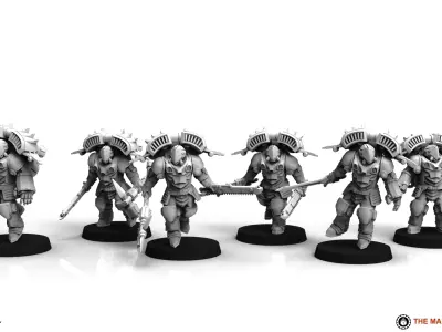 Black Knights - Hussars 3D print model