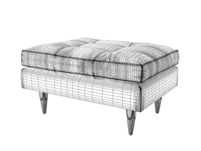 Petrie Ottoman 3D model