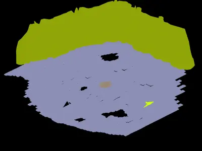 Fernnor Tree Cave - Floor 02 3D model