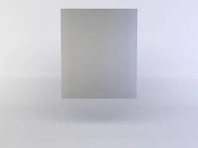 Window with grating  Low-poly 3D model