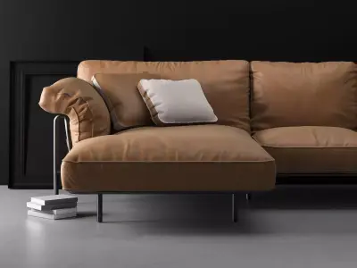 DS 610 Corner Sofa 3D model