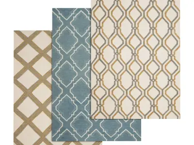Rug Set 103 3D model