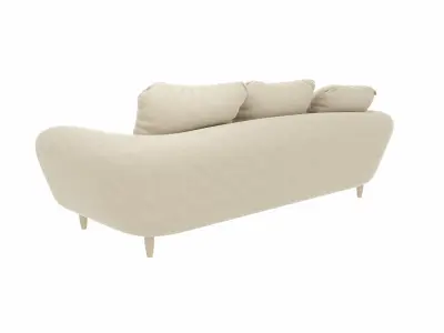 Sofa Lazzoni Paria 3D model