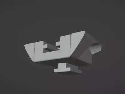 Jinbao Devastator knee adapter 3D model