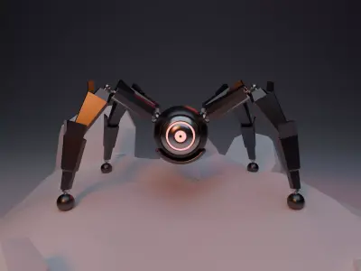 Arc Raiders Stylized Leaper 3D model