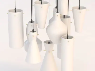 N-7840 Chandelier 3D model