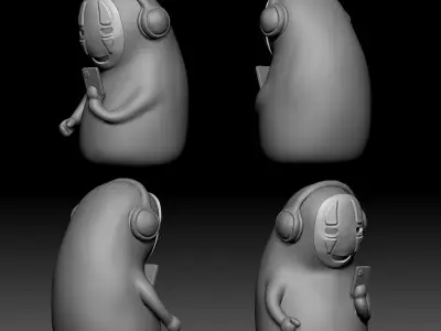 Kaonashi Spirited Away 3D print model