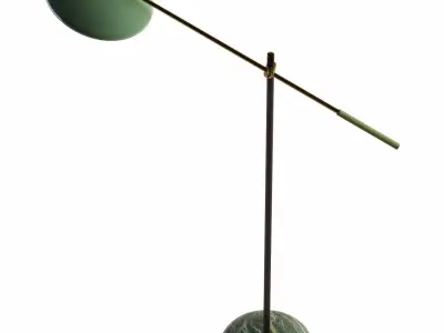 Stilnovo Floor Lamp Green 3D model