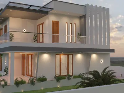 Exterior House Design 3D model