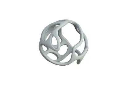 SciFi Cube Object No 38367 Low Poly Shape Texture