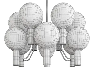 CELIN chandelier  Low-poly 3D model