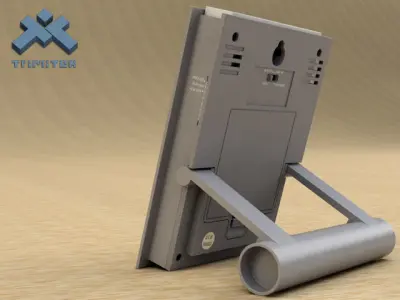 Digital Alarm Clock - animated 3D model