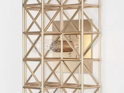 Gridlock Sconce - 193 3D model