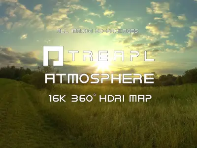 A14- HDRI SKIES TREAPL ATMOSPHERE - 360 SKIES Texture