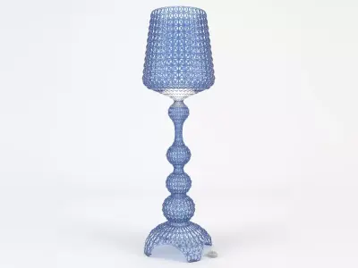 Kartell Kabuki Floor Lamp - Sea Blue 3D model