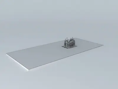 LDS. Salt Lake Temple Free 3D model