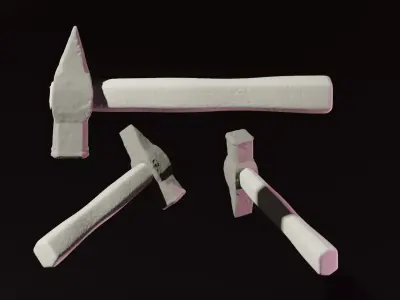 Blacksmith Hammer Free 3D print model