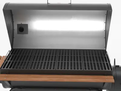 Char-Griller 2137 Outlaw Charcoal Grill 3D model