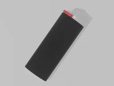 Cigarette Lighter 3D model