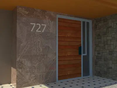 winston villa 3d model 3D model