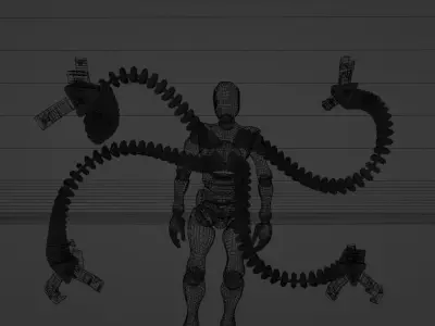 DOC OCK ARMS  3D model
