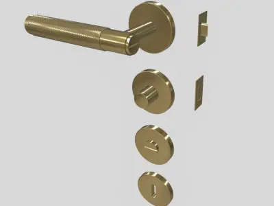 Door handle by Buster and Punch 3D model