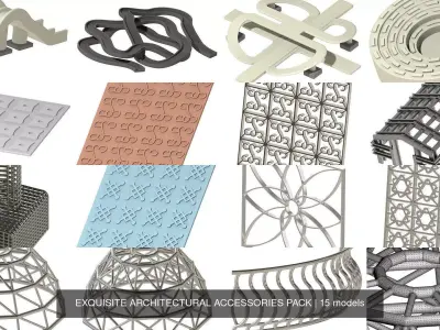 EXQUISITE ARCHITECTURAL ACCESSORIES PACK