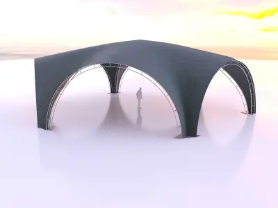 Arch Tent 3D model purchase