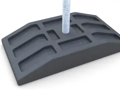 Street Sign 08 3D model