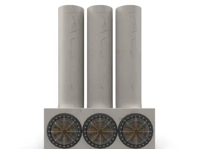 Pipe Ventilation 3D model