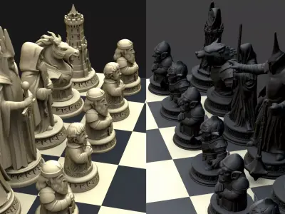 The age of heroes returns one move at a time 3D print model