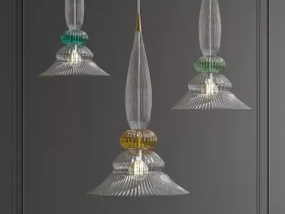 PALAZZO ducale pendant light 3D model