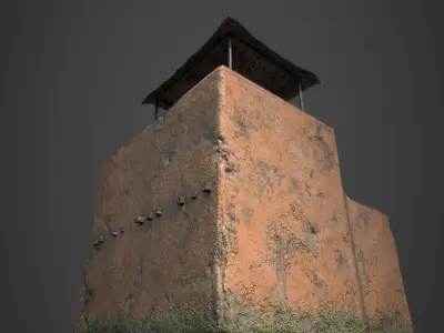 Old House-PBR Low-poly 3D model