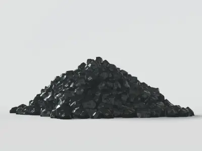 Coal Model Pack 3D model