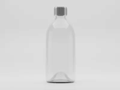 Cosmetics 3D model products Glasse and Iron 3D model