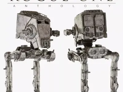Star Wars AT-ST walker  3D model