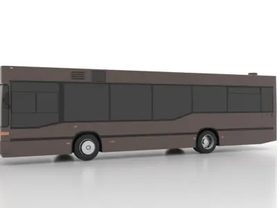Mercedes-Benz O405NK Low Low-poly 3D model