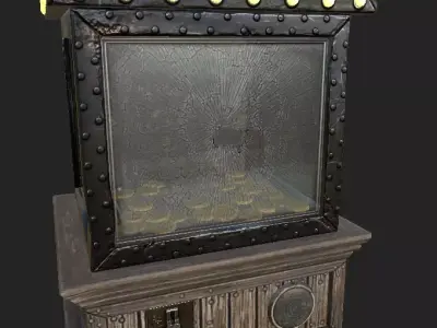 FortuneTeller Low-poly 3D model