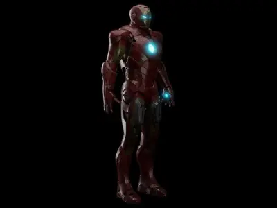 Iron Man Mark VII 3D model