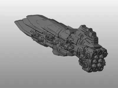 SKY RELICS - 24 Long Sword 3D print model