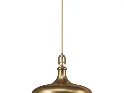 Rutherford pendant light 3D model