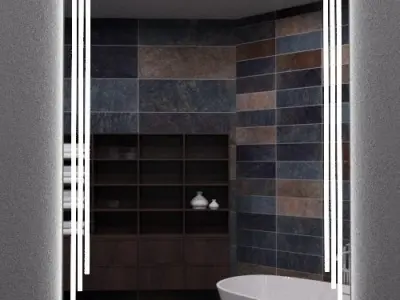 Illuminated Mirror 17 3D model
