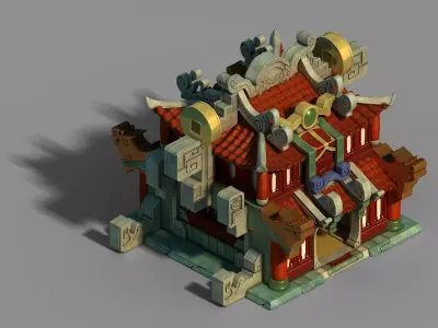 Game Gang Construction - Senior Vault 3D model