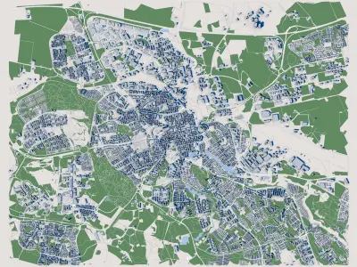 Linkoping City Sweden 3D model