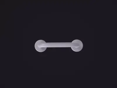 Simple Metal Handle 3D model