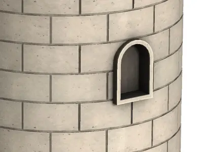 Awesome Castle Tower Miniature perfect for Resin or FDM printing 3D print model